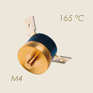 300-F - TERMOSTAT TIP PASTILA CU SURUB E ALETTE APERTE 165Ø