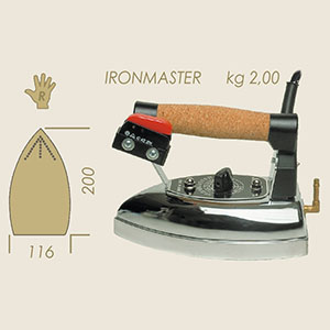 304 - FIER ELECTRIC CU ABUR IRONMASTER 2F KG 2,000 A=200 B=116
