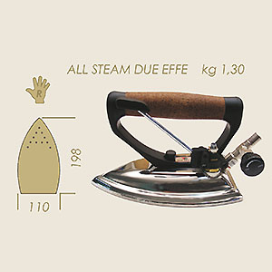 304-M - FIER CU ABUR 2F CISSEL ALL STEAM KG 1,300 A=198 B=110