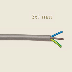 309 - CABLU ELECTRIC SILICON 3X1