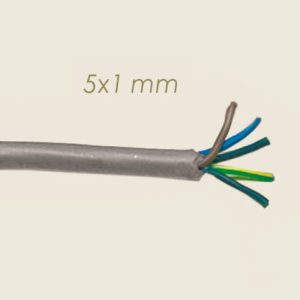 324 - CABLU ELECTRIC SILICON 5X1