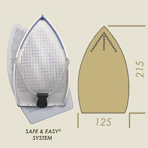 336-AS - Talpa de Teflon cu Rama de AL 2F JOLLY ALL STAR