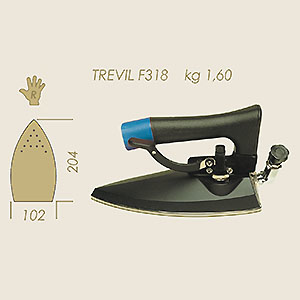 346-AN - FIER CU ABUR TREVIL F318 KG 1,600 A=204 B=102