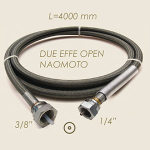 350-HA - TUB TEFLON DUBLU RACORDAT L=4000 1/4" F 3/8" F
