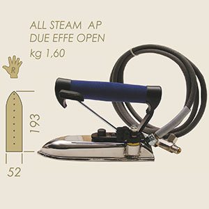 351-AO - FIER CU ABUR DE DESCALCAT 2F ALL STEAM OPEN KG 1,200 A=193 B=52