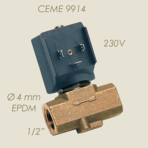 404 - ELECTROVALVA CEME ES 9914 1/2"F F 220 V