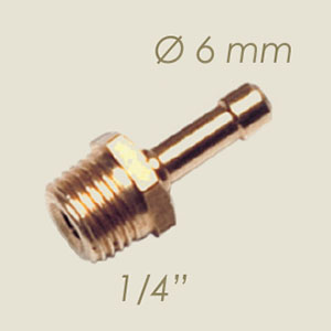 410 - RACORD 1/4"M