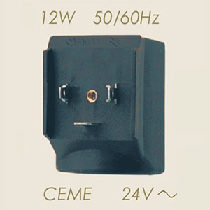 414-B-24 - BOBINA CEME 12 W 24 V