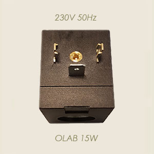 414-O-220 - BOBINA OLAB 15W BH/J51V 230 V