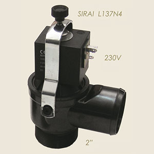 420 - ELECTROVALVA SIRAI L137N4 2" EVACUARE APA 230 V