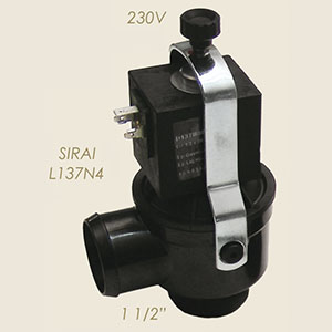 420-A-24 - ELECTROVALVA SIRAI L137N4 1 1/2" EVACUARE APA 24 V