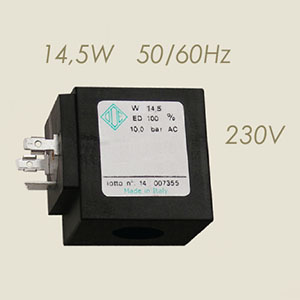 427-D-230 - BOBINA ODE 230 V 50/60 HZ 12W