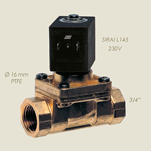 437-A - ELECTROVALVA SIRAI L145 3/4"F F ABUR 220 V