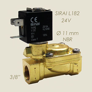 439-24 - ELECTROVALVA SIRAI L182 3/8"F F APA 24 V