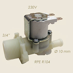 445-D-220 - ELECTROVALVA APA 3/4"M PORTAGOMMA 230 V