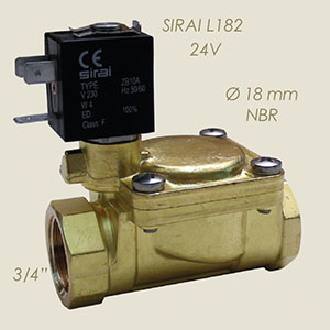 469-24 - ELECTROVALVA SIRAI L182 3/4" APA 24 V