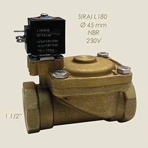 470-B - ELECTROVALVA SIRAI L180 1 1/2" APA 220 V