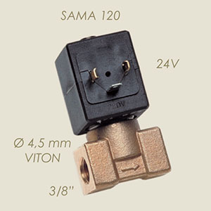 483-24 - ELECTROVALVA SAMA 120 3/8"F F 24 V