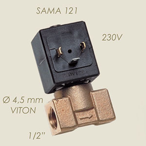 484 - ELECTROVALVA SAMA 121 1/2"F F 220 V