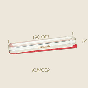 512 - STICLA KLINGER L=190 TYPE IV 190X30X17