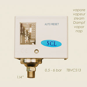 526 - PRESOSTAT TBVCS13 AUTOMAT 1 A 6 BAR