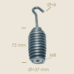559-CA - ARC LOTUS 12 SPIRE Ø 37 FILO Ø 6 GAMBO LUNGO