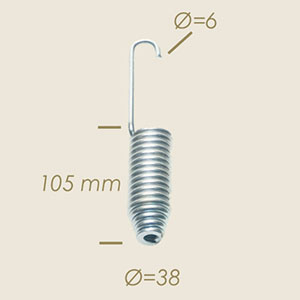 559-CE - ARC Ø 38 FILO Ø 6 L=105