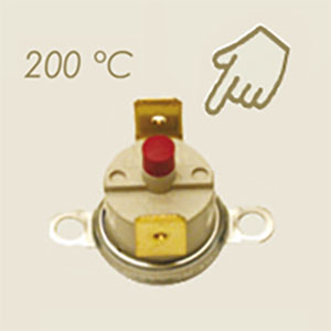 580-DEE - TERMOSTAT CU REARMARE PENTRU PERIE 2F