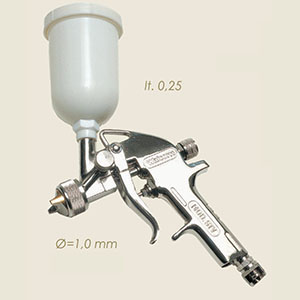 584-C - PISTOL CU REZERVOR PULVERIZARE PIELE Ø 1