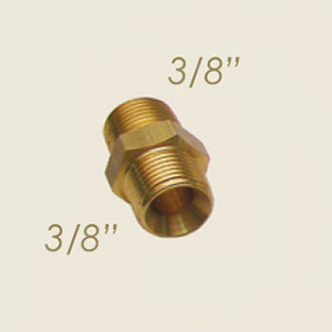 587-A - NIPLU 3/8"CONIC 3/8" CONIC