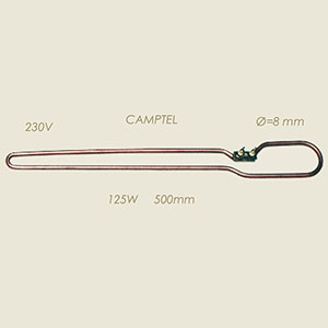 605 - REZISTENTA BRACCIOLO CAMPTEL L=500 125 W