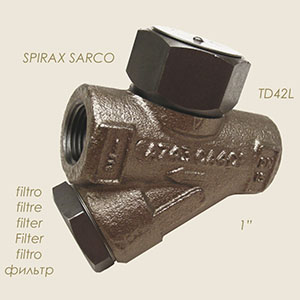 617-E - OALA DE CONDENS TERMODINAMICA SPIRAX TD42L 1" CON FILTRO