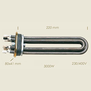 627 - REZISTENTA SOCOLMATIC CU FLANSA 80X41 3000 W