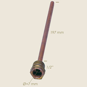 628-F - SUPORT SONDA L=197 1/2"