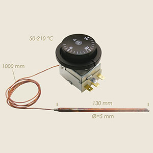 631-A - TERMOSTAT A BULBO 70Ø A 210Ø