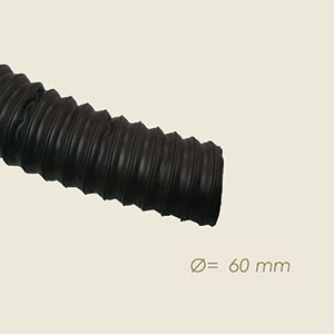 644-001 - TUB ASPIRATIE Ø 60 TPR LEGGERO