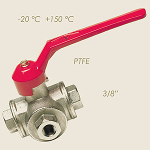 651-A - ROBINET CU BILA 3 VIE 3/8"F