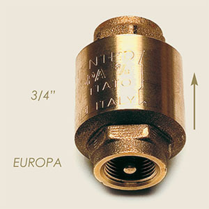 657 - SUPAPA DE SENS APA EUROPA 3/4"