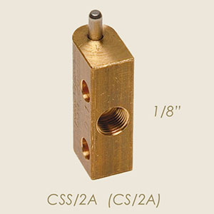 674 - VALVA 2 VIE 1/8" (CS/2A) CSS/2A SX