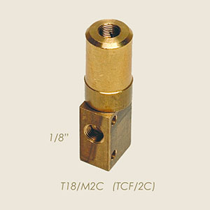 676 - VALVA 2 VIE 1/8" (TCF/2C) T18/M2C
