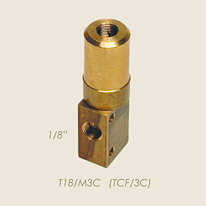 677 - VALVA 3 VIE 1/8" (TCF/3C) T18/M3C