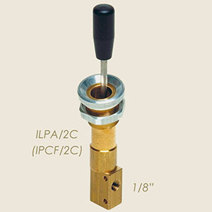 VALVA LEVA 2 VIE 1/8" (IPCF/2C) ILPA/M2C