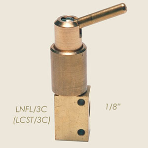 761 - VALVA LEVA 3 VIE 1/8" (LCST/3C) LNFL/3C