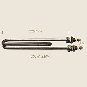 770-E - REZISTENTA ELEMENTO BM L=230 1500 W 3/8"