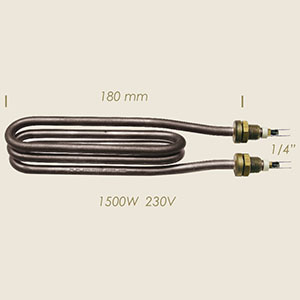 770-G - REZISTENTA ELEMENTO CASOLI L=180 1500 W 1/4"