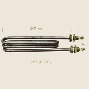 777 - REZISTENTA ELEMENTO L=250 2500 W 3/8"