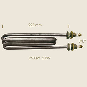 779-B - REZISTENTA ELEMENTO BM L=225 2500 W 3/8"