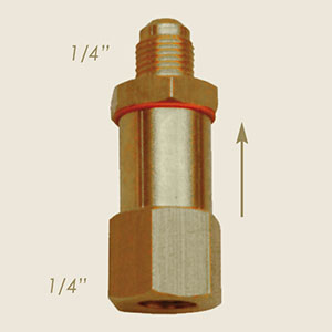 803-C - SUPAPA DE SENS APA 1/4"M 1/4"F