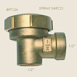 827-AB - OALA TERMOSTATICA ANGOLARE SPIRAX BPT13A 1/2"