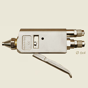 834 - PISTOL PENTRU SOLUTIE DE CURATAT CU 2 CAI